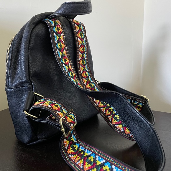 Steve Madden | Stylish Mini Backpack | Colorful Boho - Picture 5 of 7